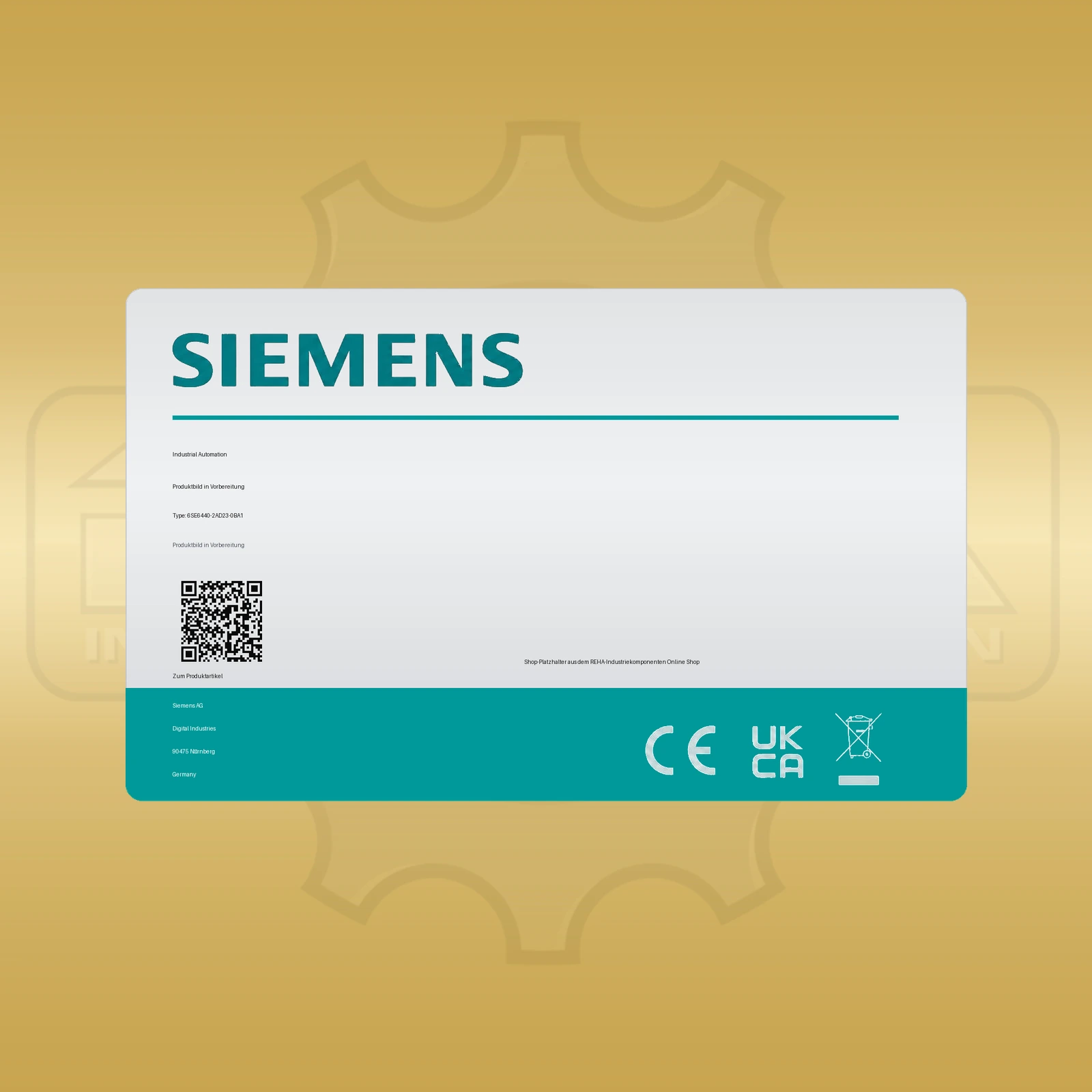 Siemens 6SE6440-2AD23-0BA1