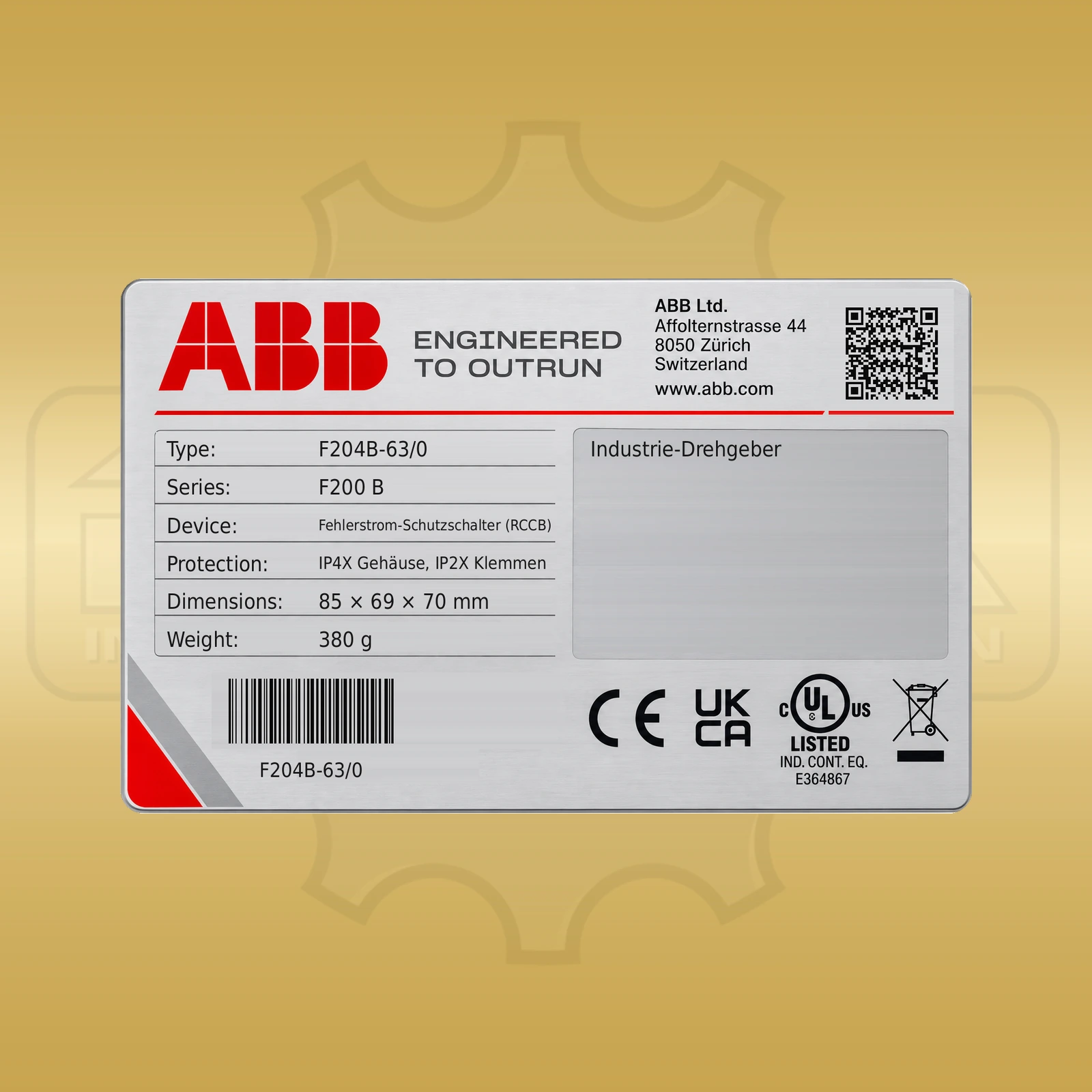 ABB F204B-63/0
