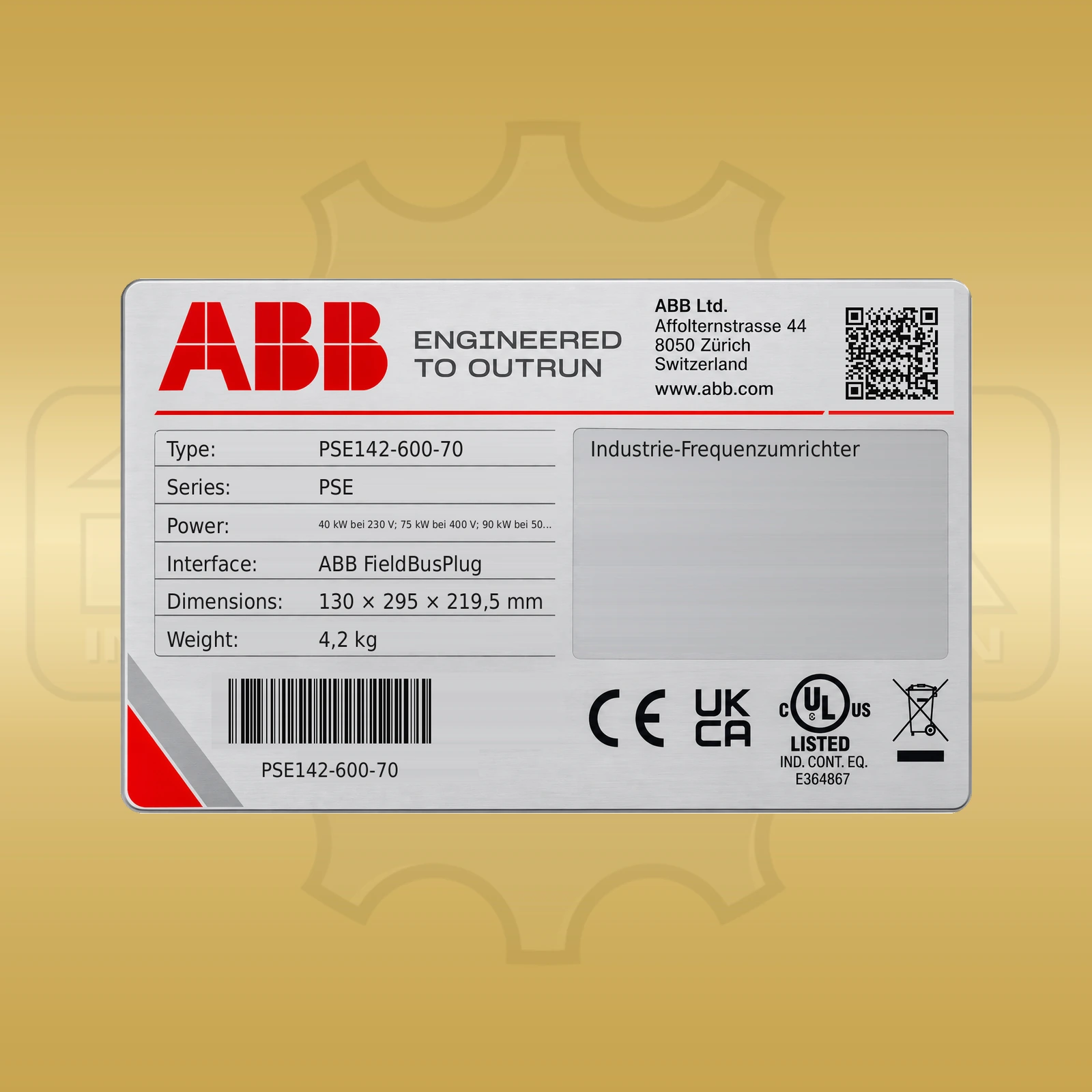 ABB PSE142-600-70