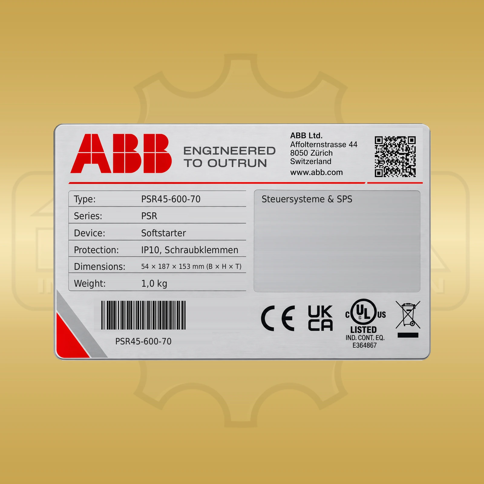 ABB PSR45-600-70