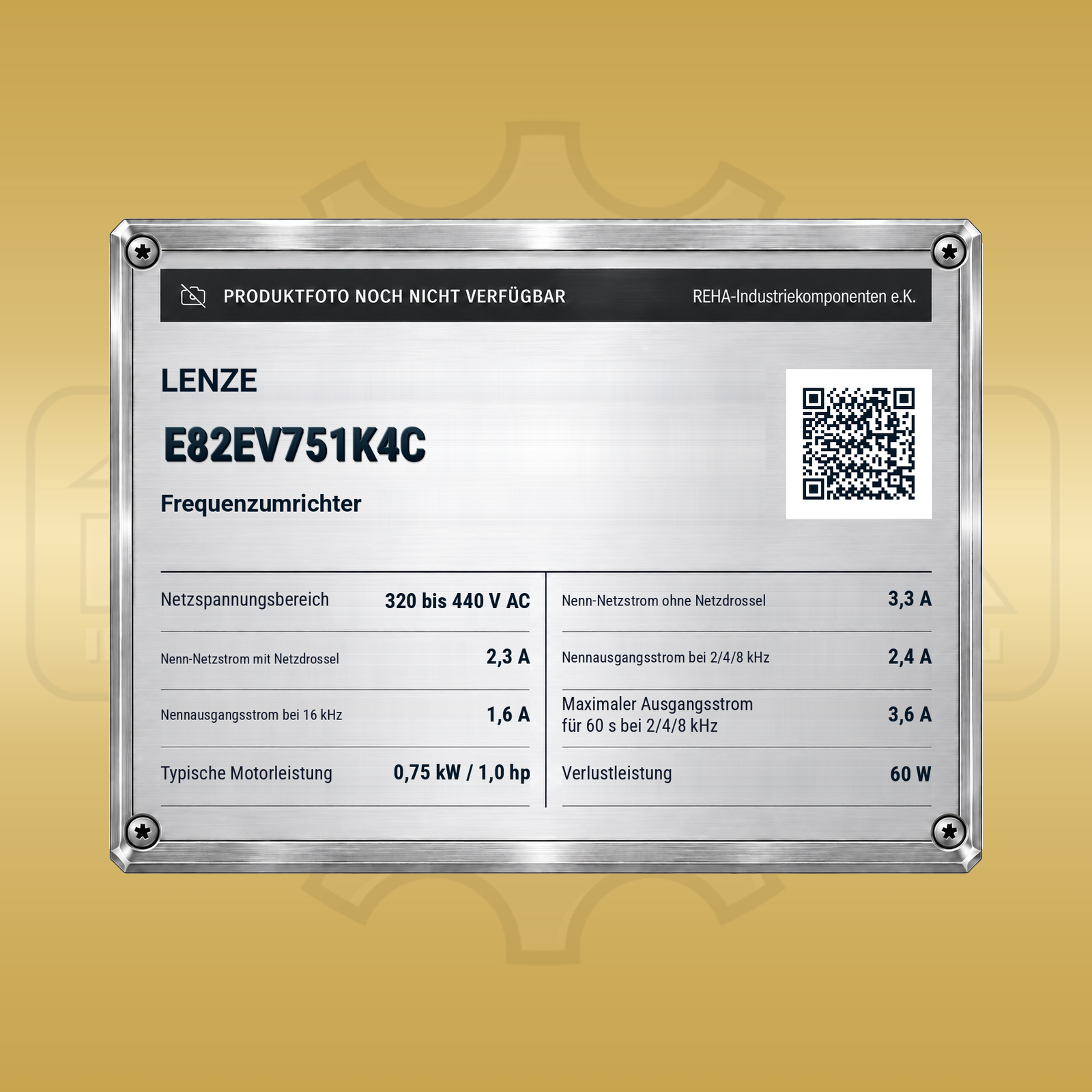 Lenze E82EV751K4C