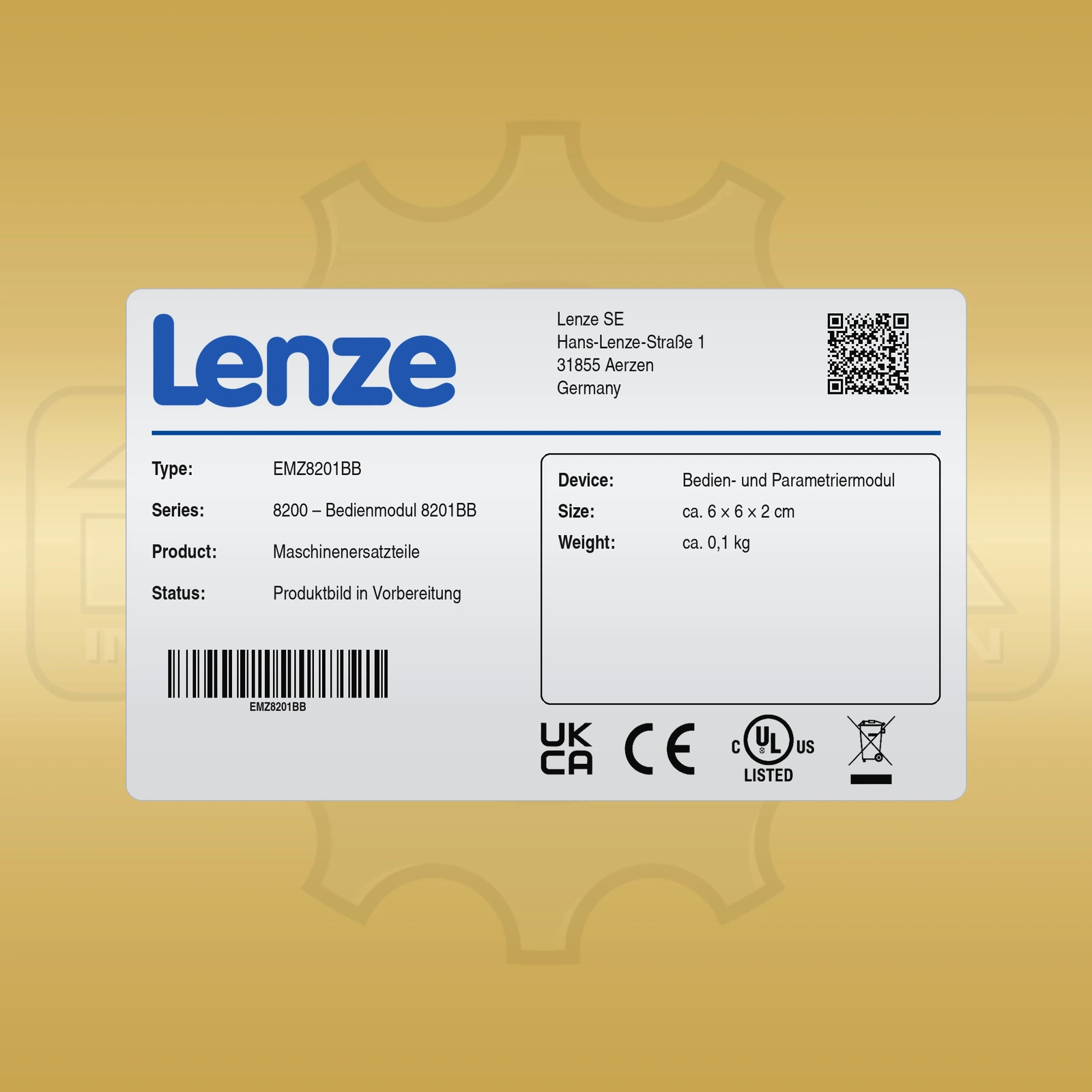 Lenze EMZ8201BB