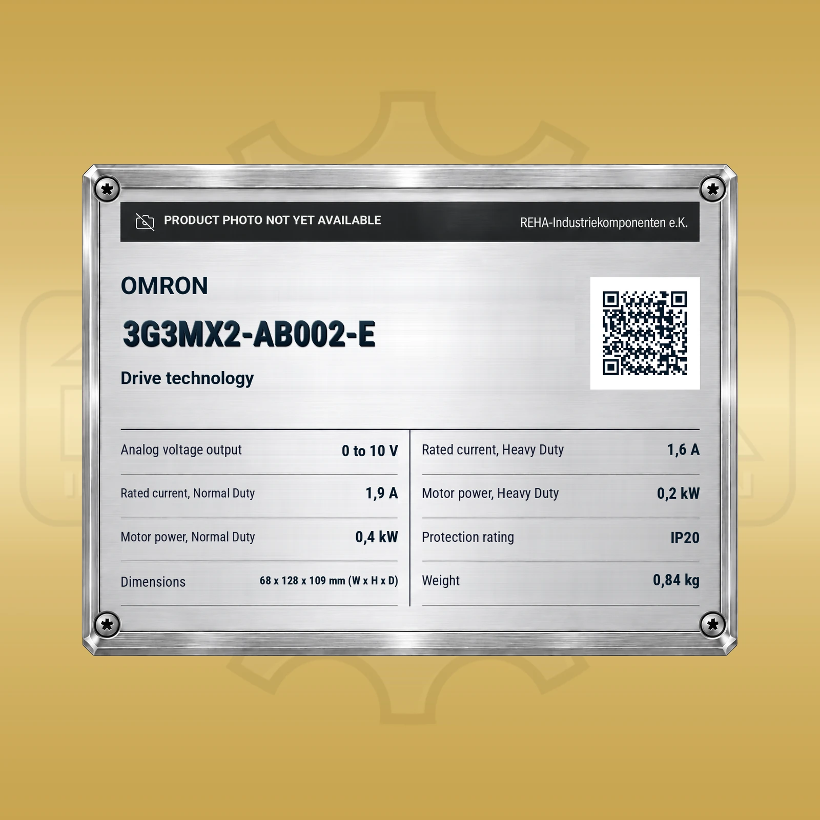 Omron 3G3MX2-AB002-E