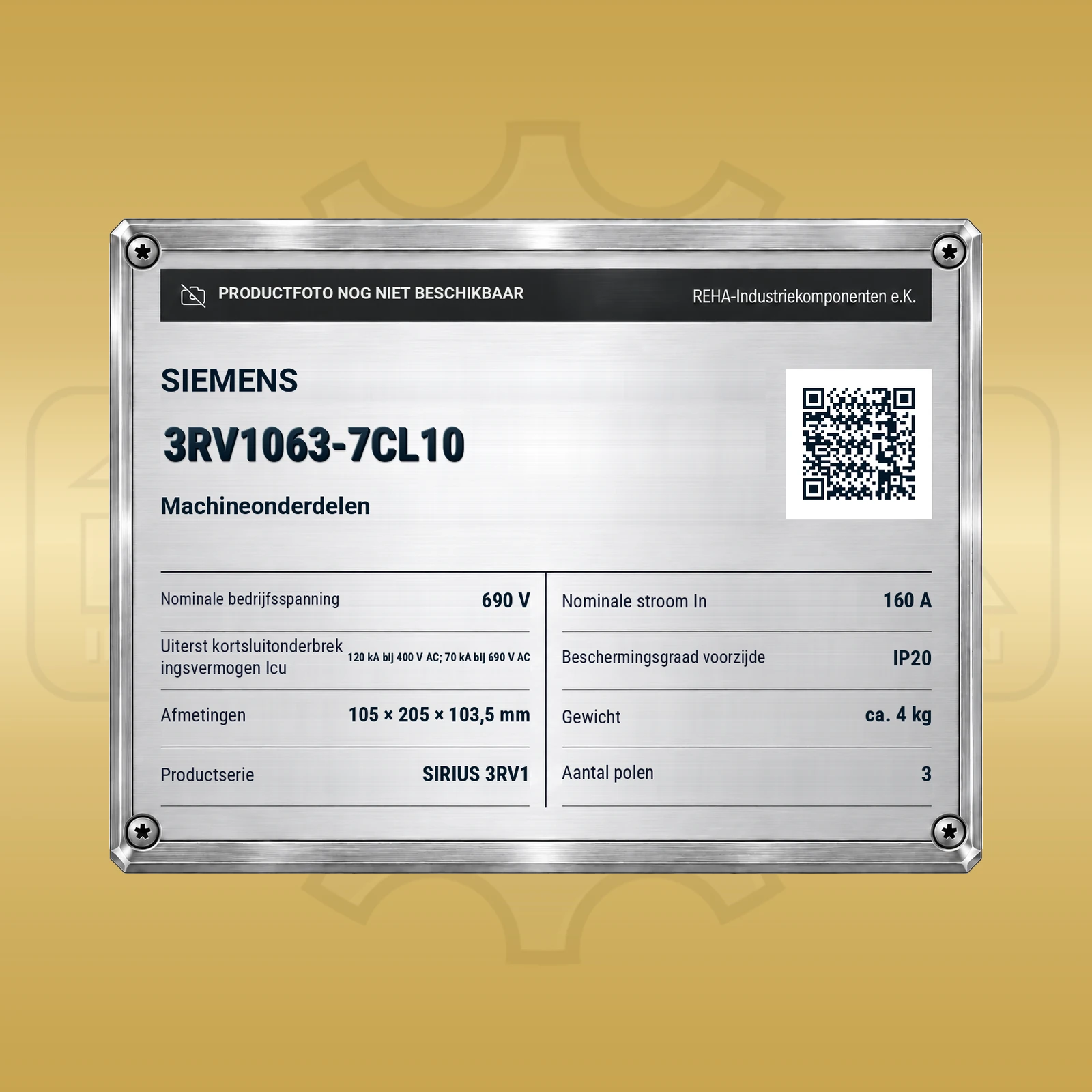 Siemens 3RV1063-7CL10