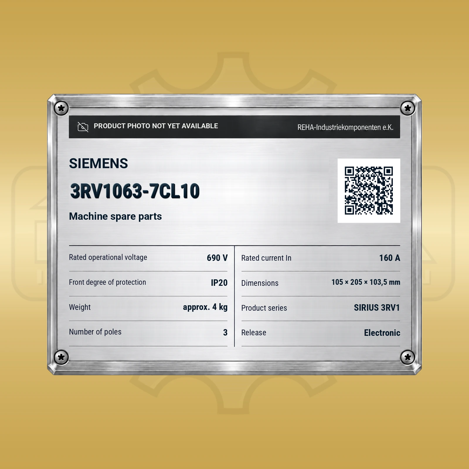 Siemens 3RV1063-7CL10