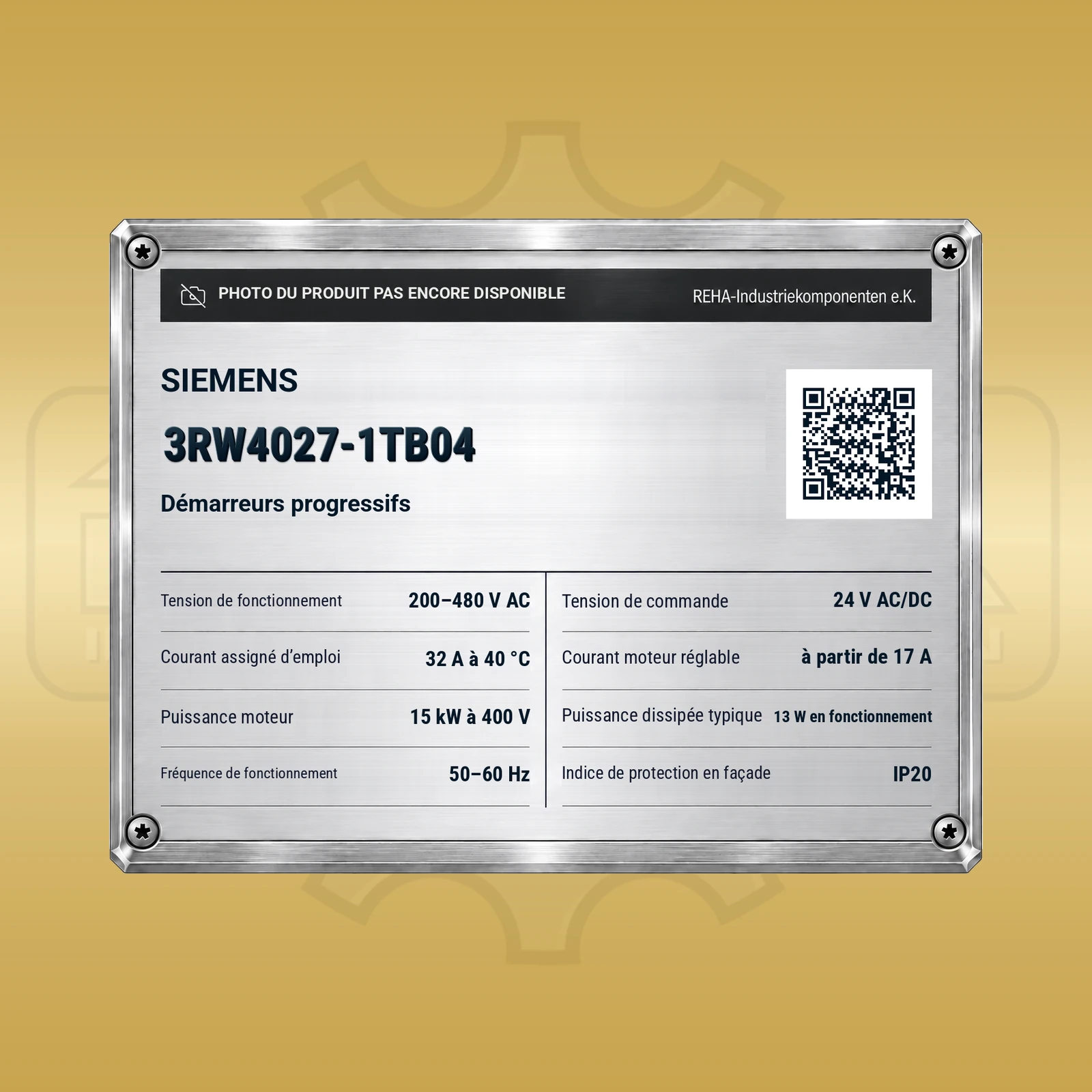 Siemens 3RW4027-1TB04