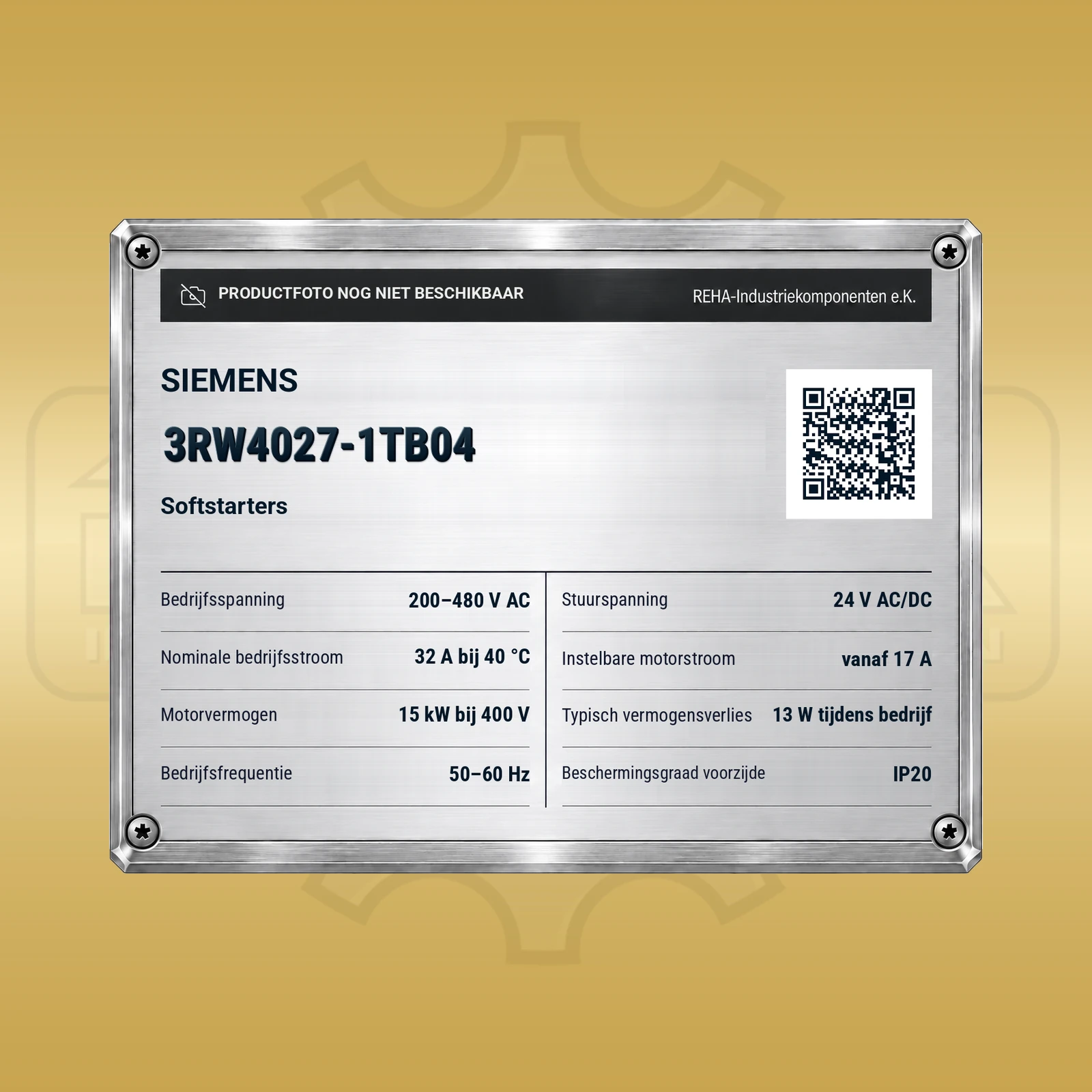 Siemens 3RW4027-1TB04