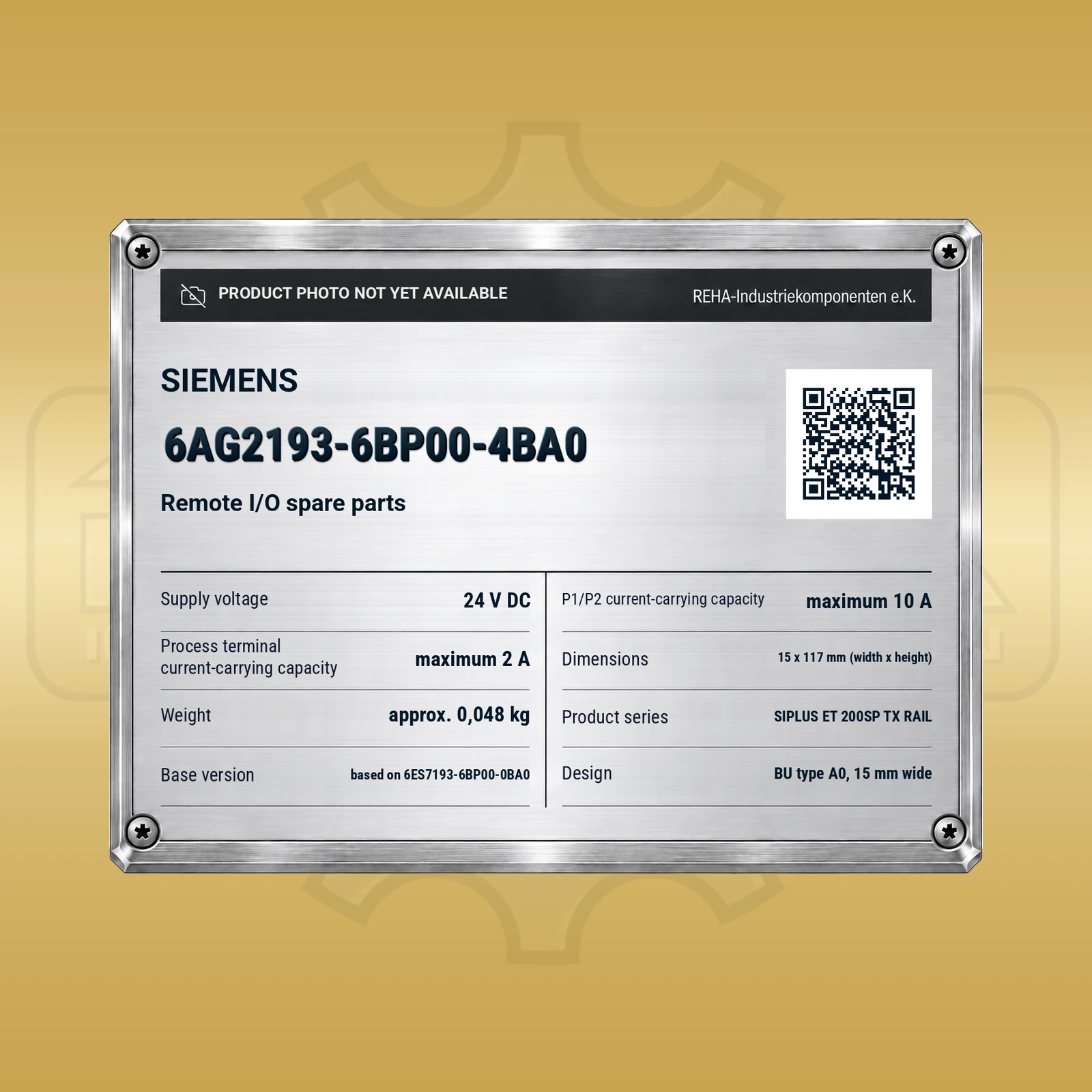 Siemens 6AG2193-6BP00-4BA0