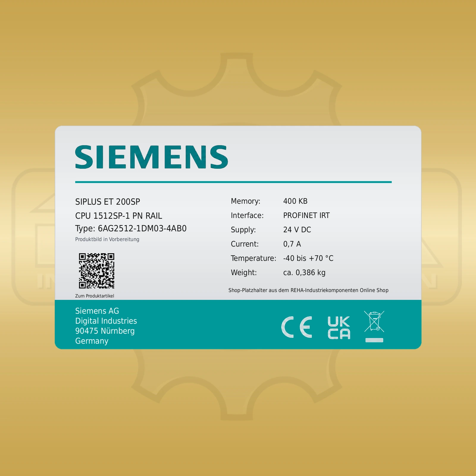 Siemens 6AG2512-1DM03-4AB0