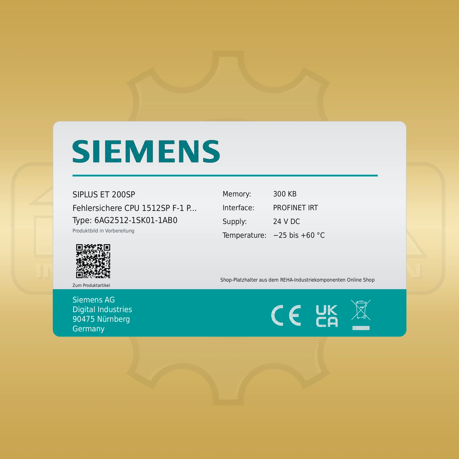 Siemens 6AG2512-1SK01-1AB0