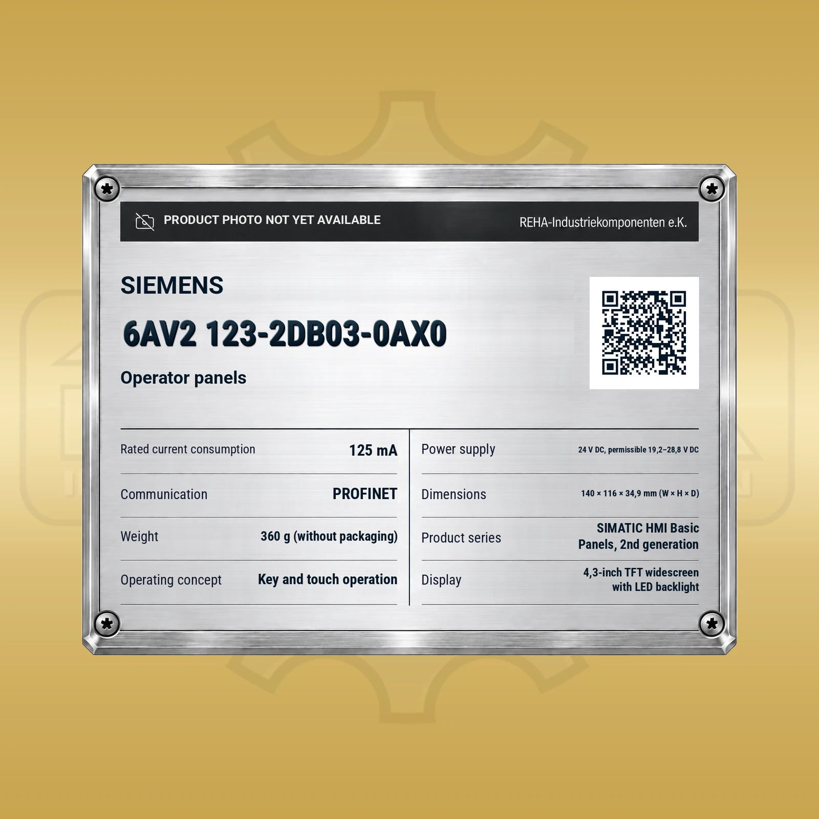 Siemens 6AV2 123-2DB03-0AX0