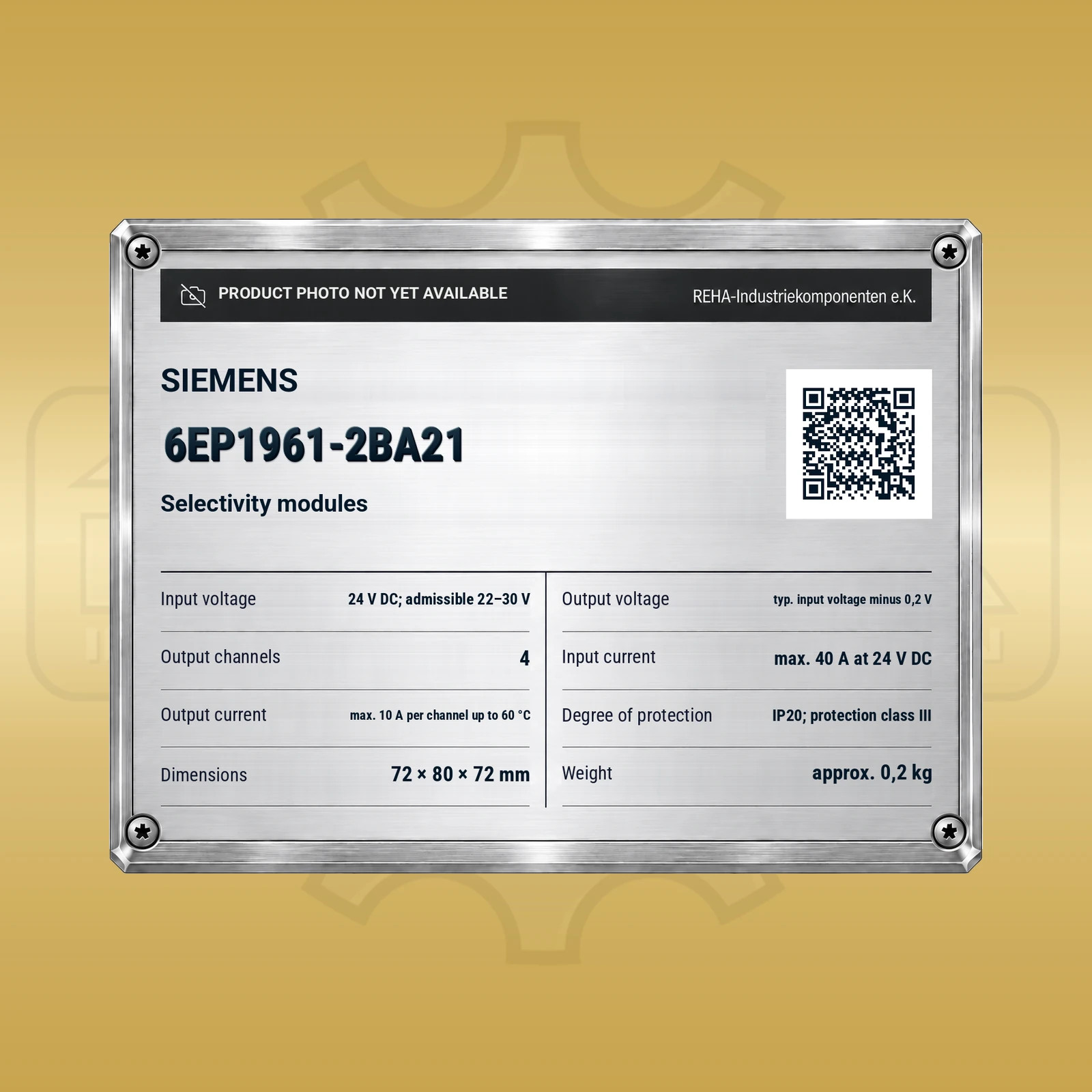 Siemens 6EP1961-2BA21