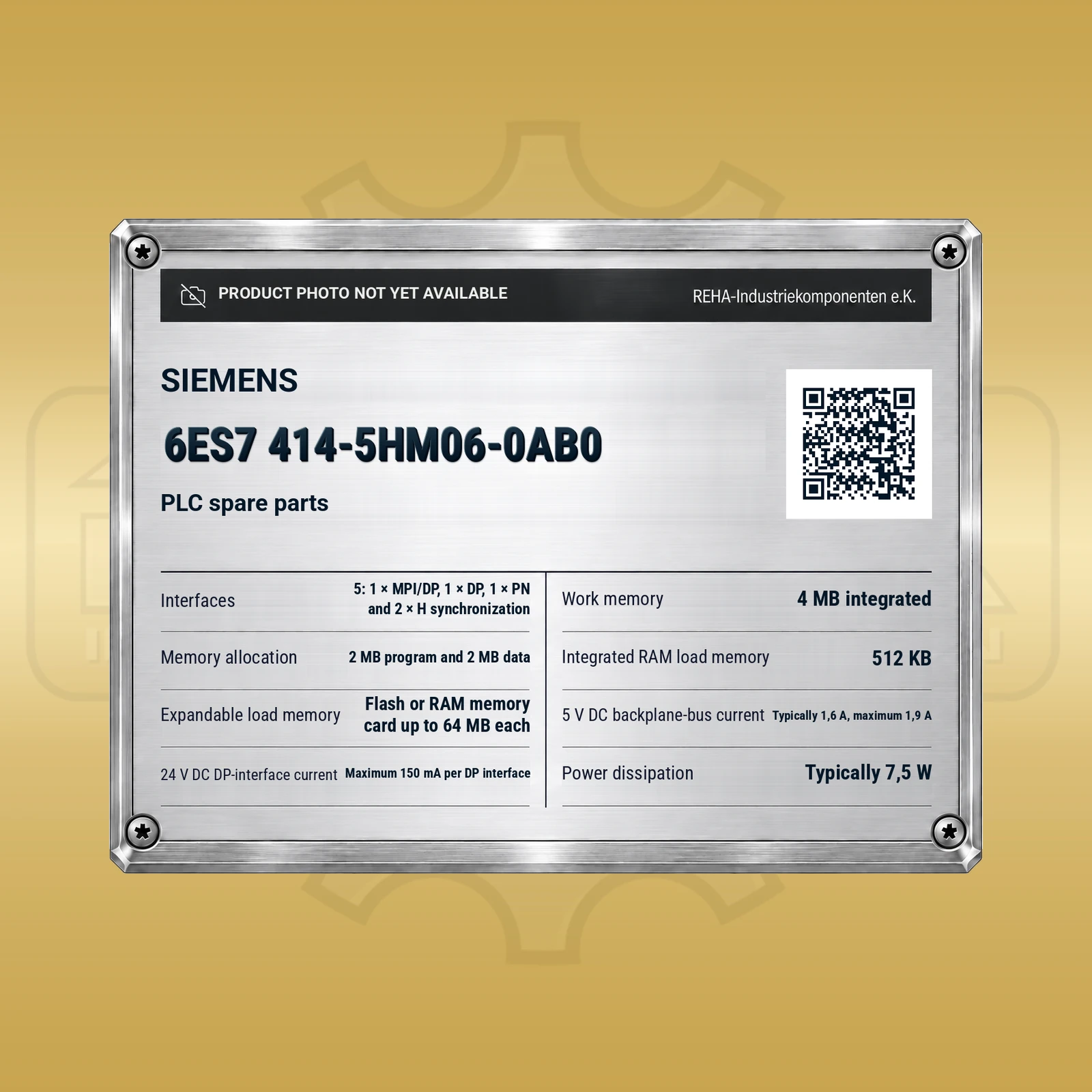 Siemens 6ES7 414-5HM06-0AB0