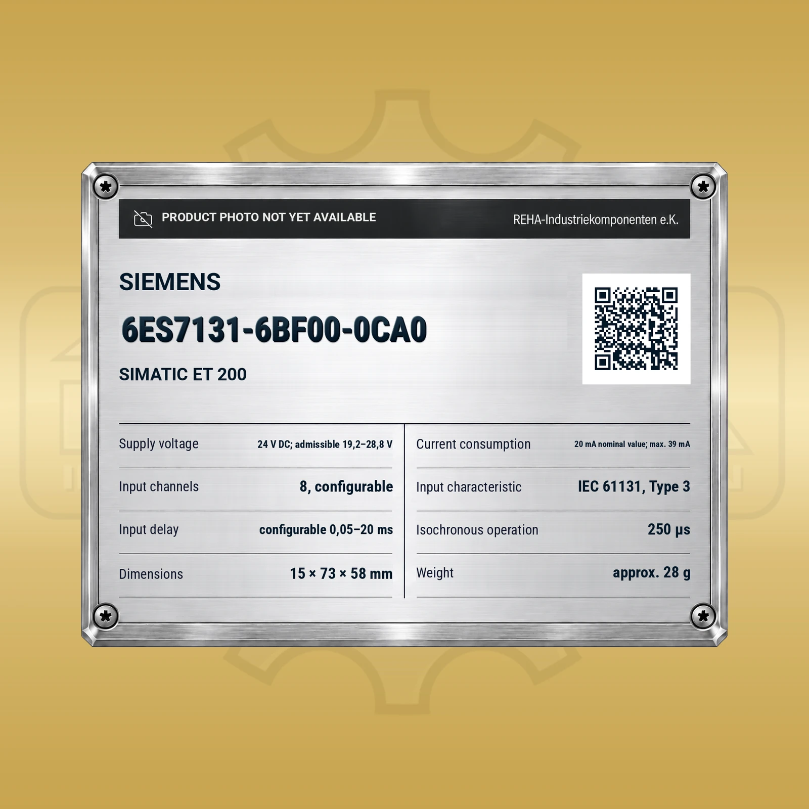 Siemens 6ES7131-6BF00-0CA0