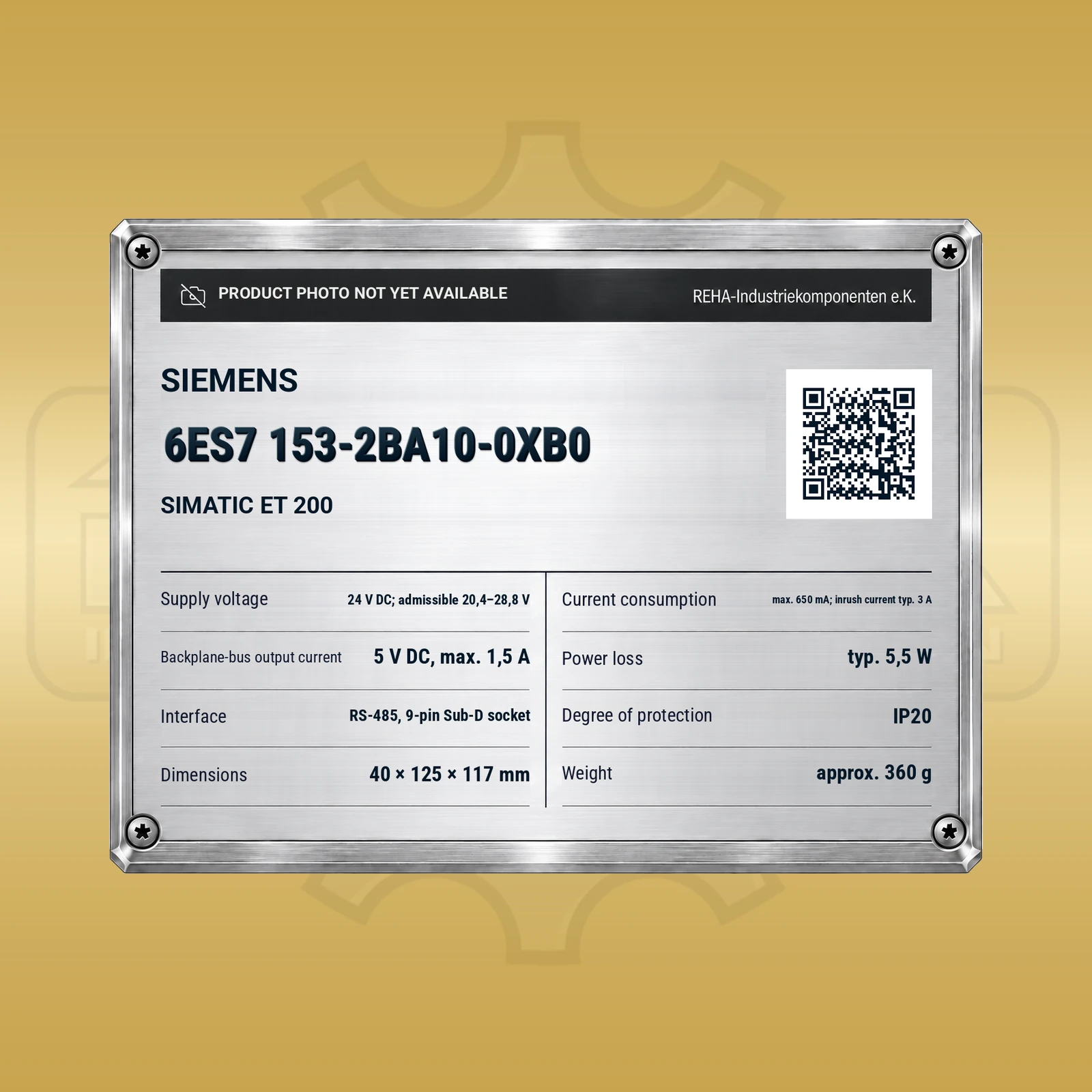 Siemens 6ES7 153-2BA10-0XB0