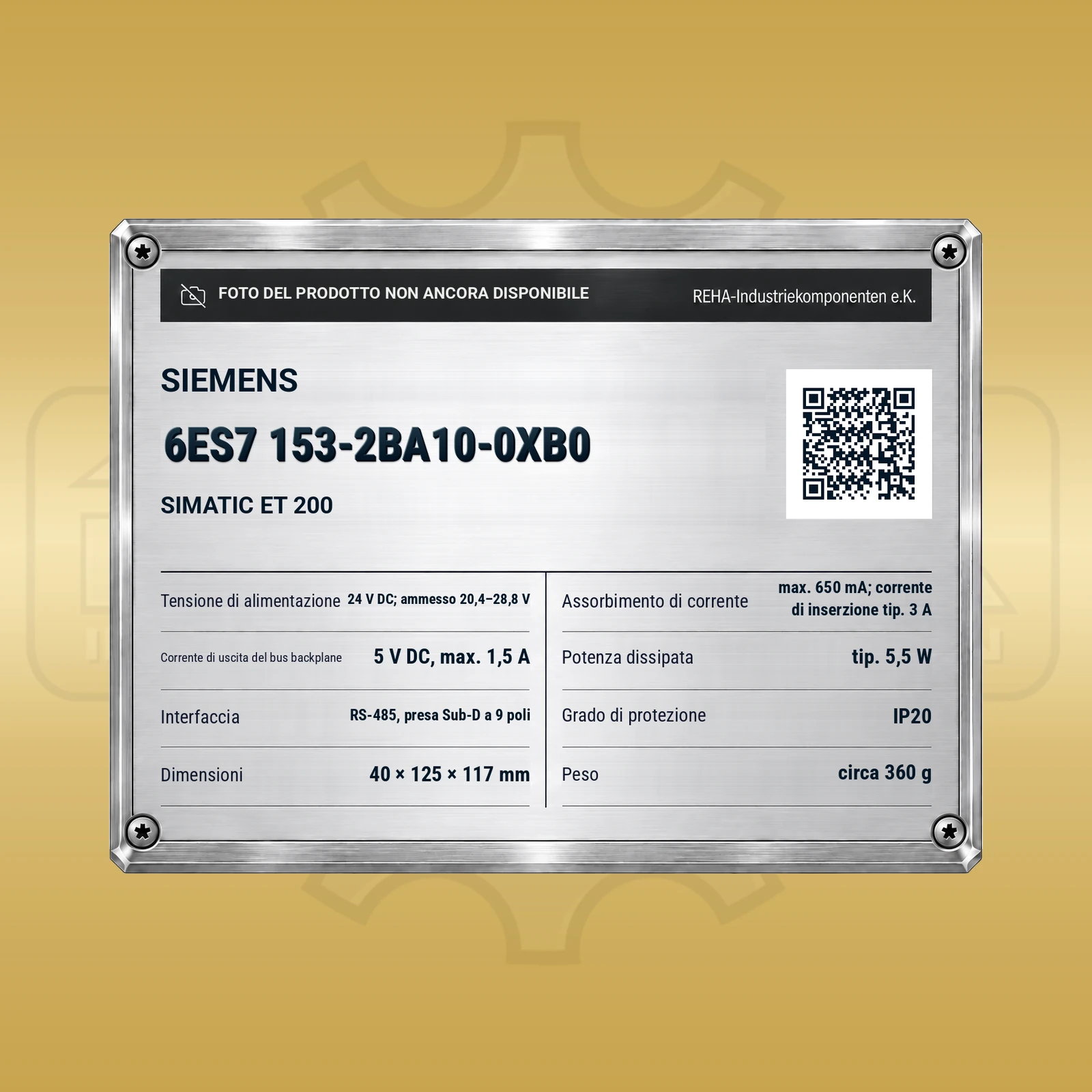 Siemens 6ES7 153-2BA10-0XB0