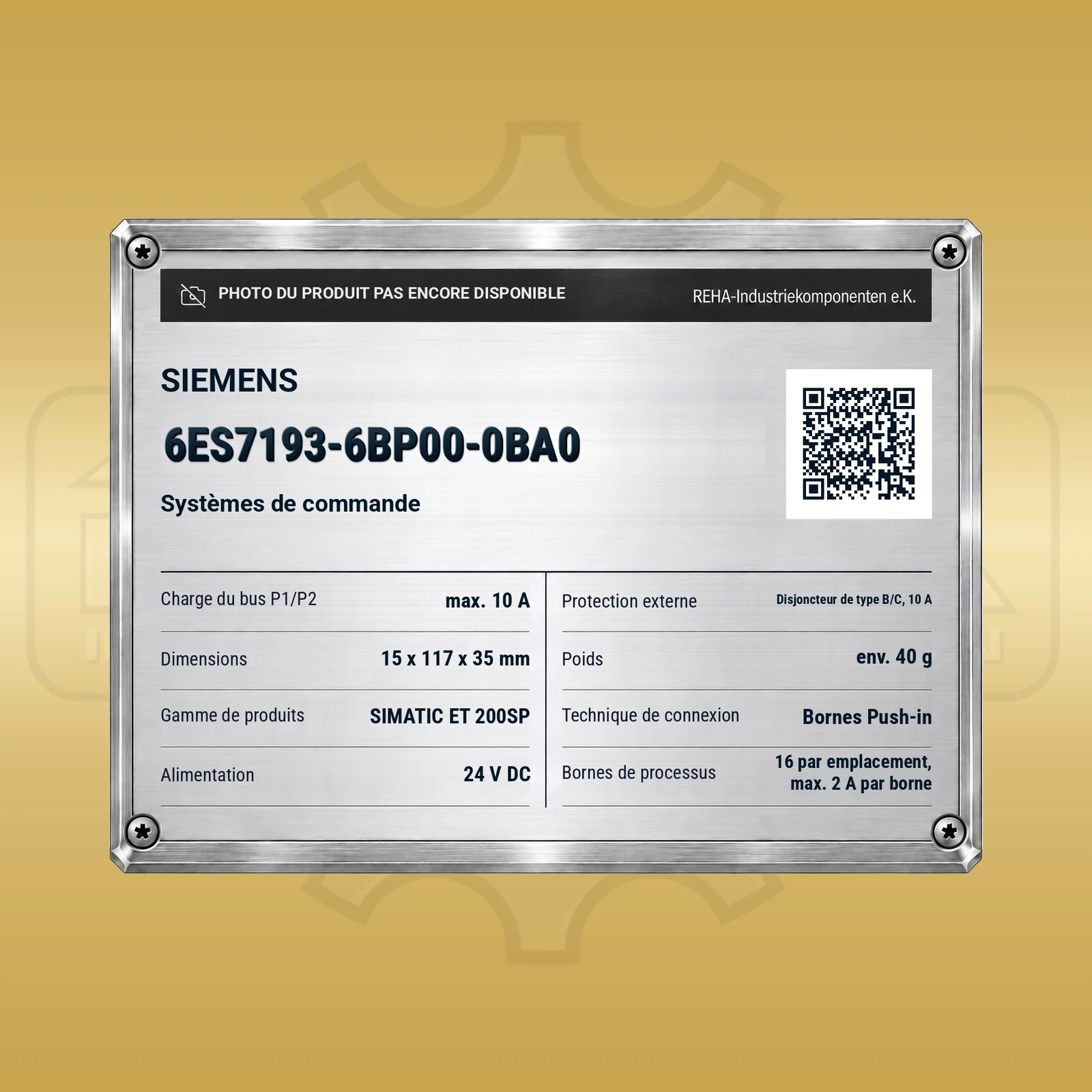 Siemens 6ES7193-6BP00-0BA0