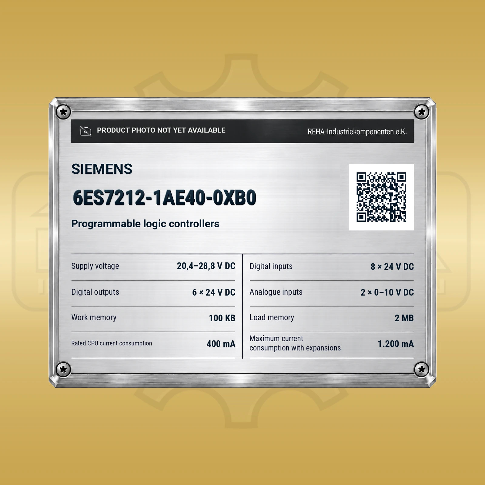 Siemens 6ES7212-1AE40-0XB0