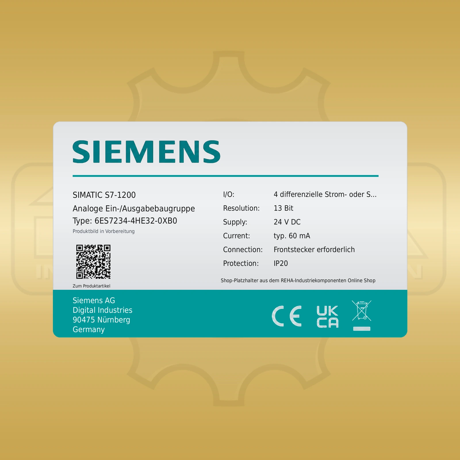 Siemens 6ES7234-4HE32-0XB0