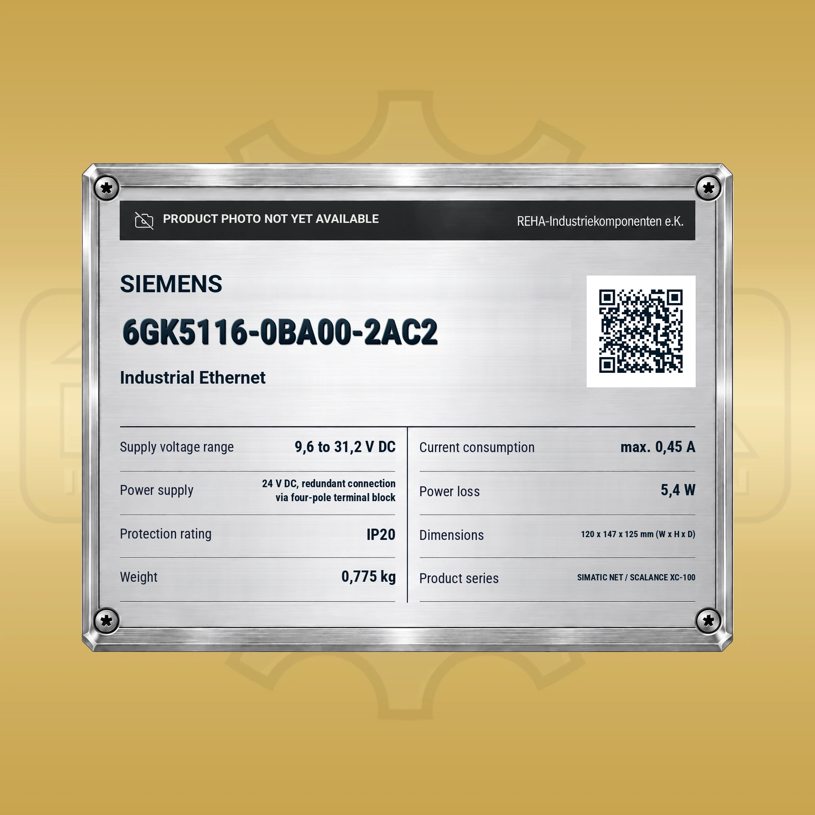 Siemens 6GK5116-0BA00-2AC2