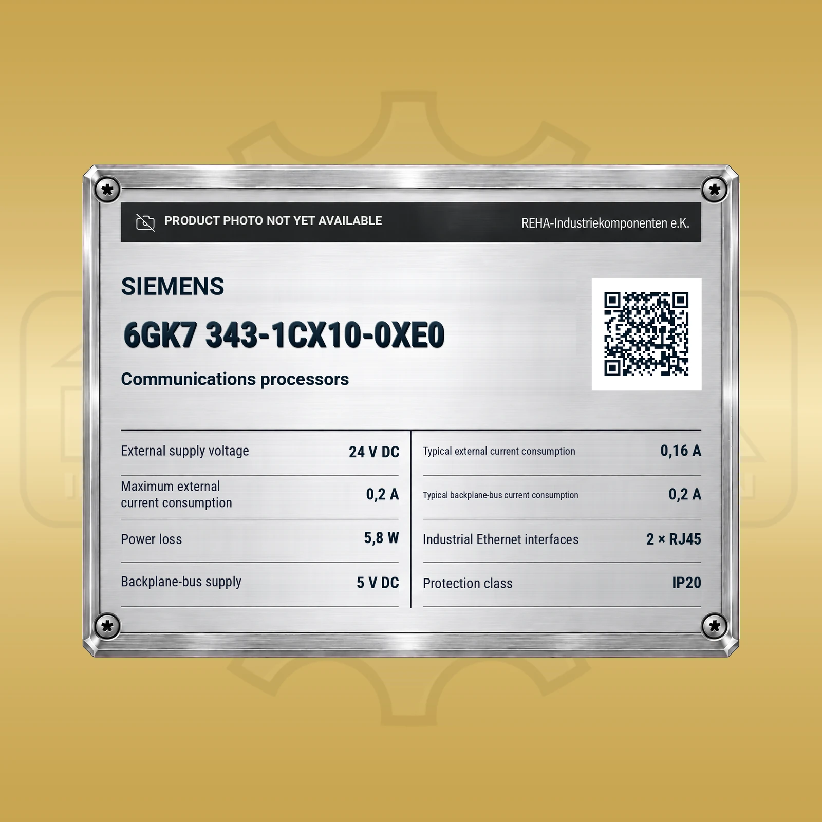 Siemens 6GK7 343-1CX10-0XE0