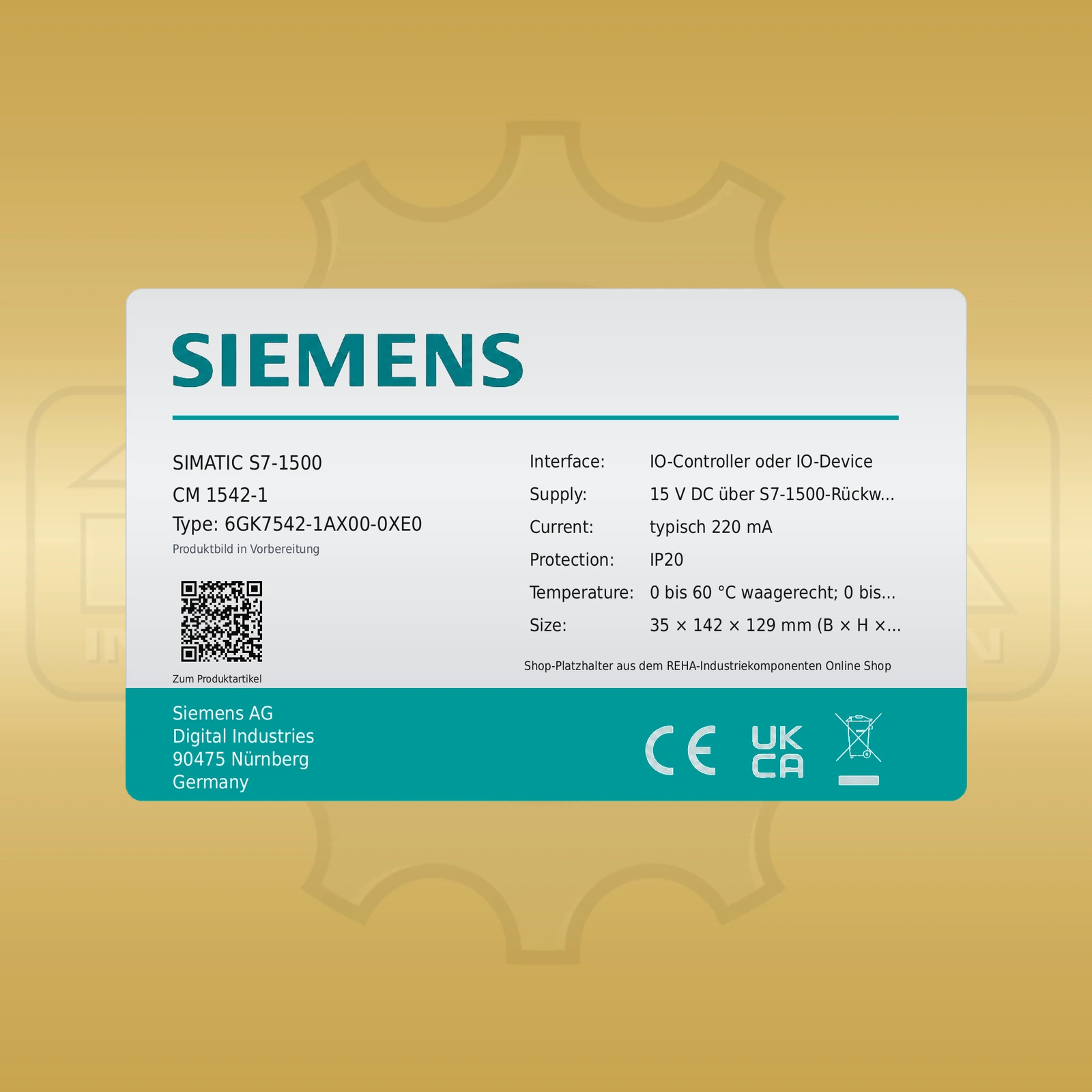 Siemens 6GK7542-1AX00-0XE0
