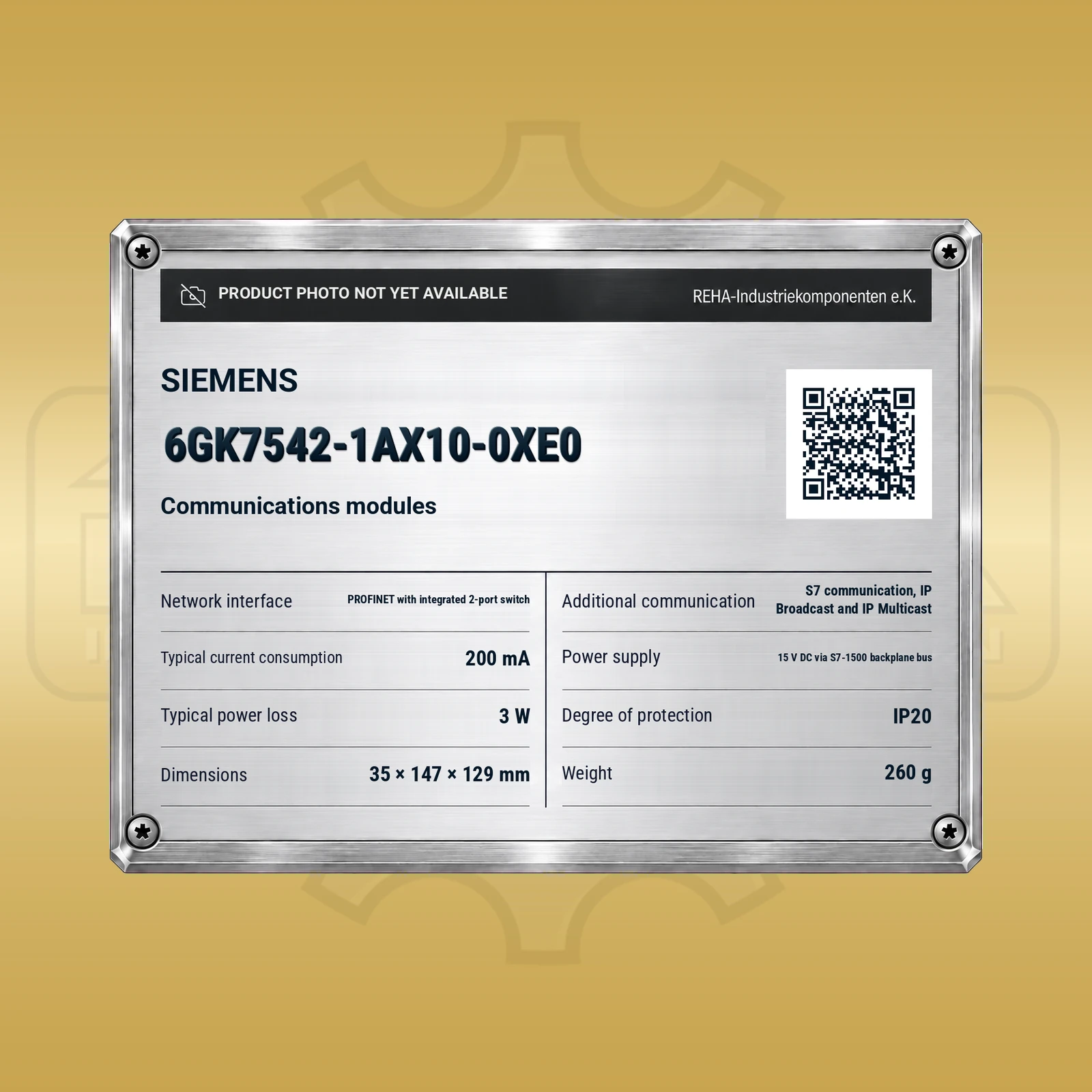 Siemens 6GK7542-1AX10-0XE0