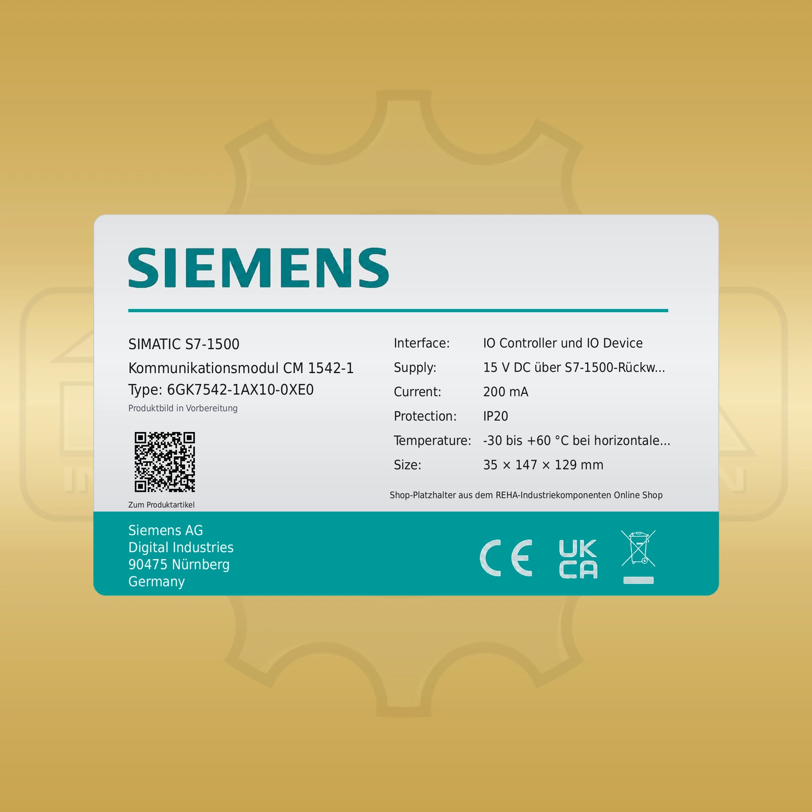 Siemens 6GK7542-1AX10-0XE0