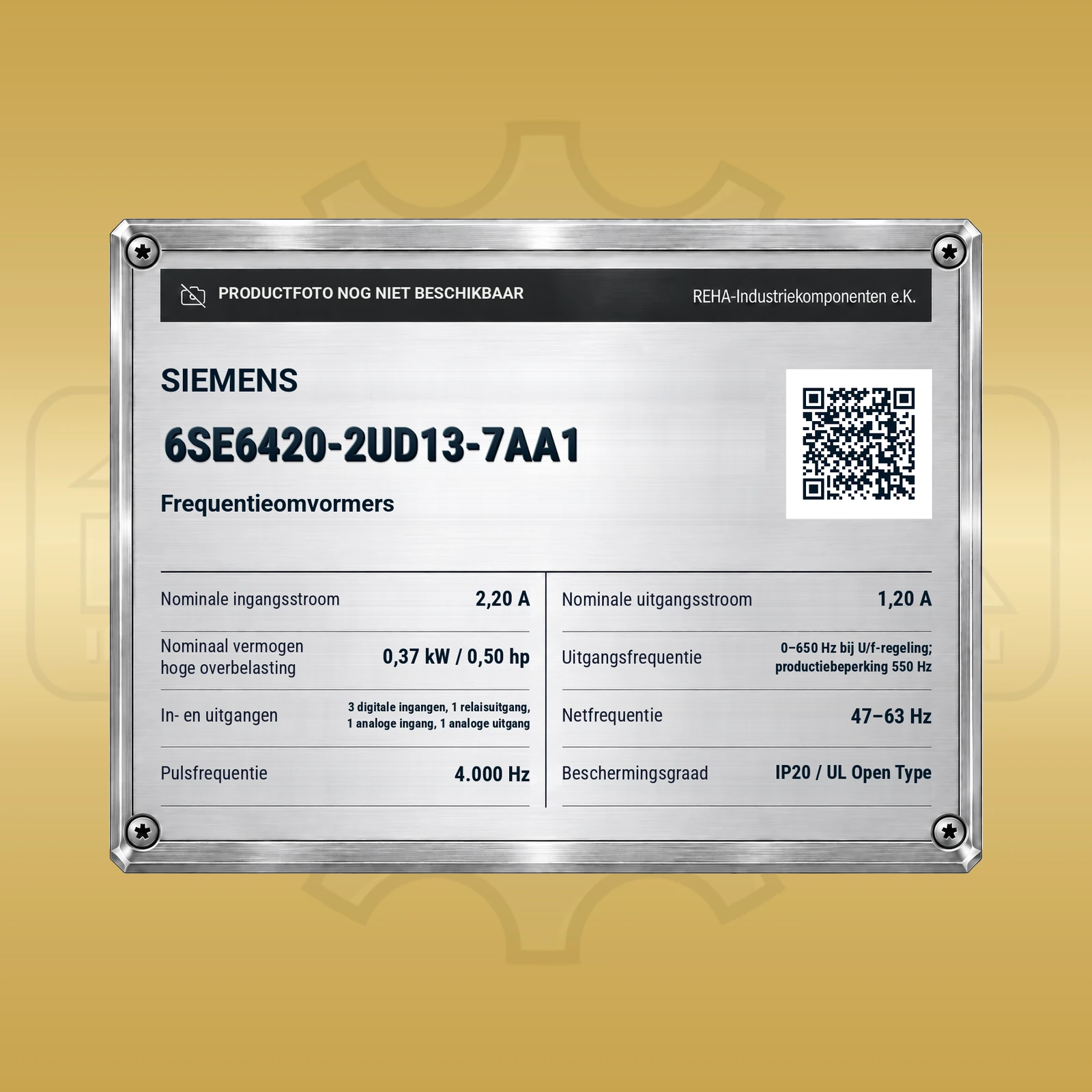 Siemens 6SE6420-2UD13-7AA1