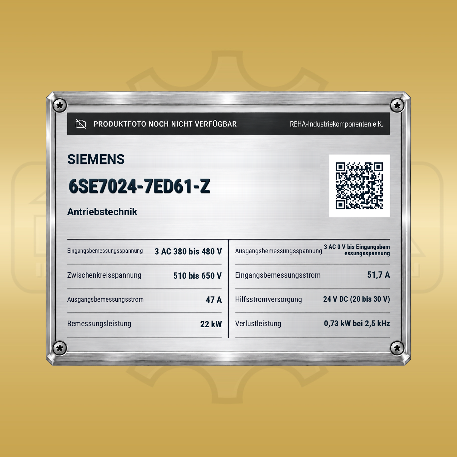 Siemens 6SE7024-7ED61-Z