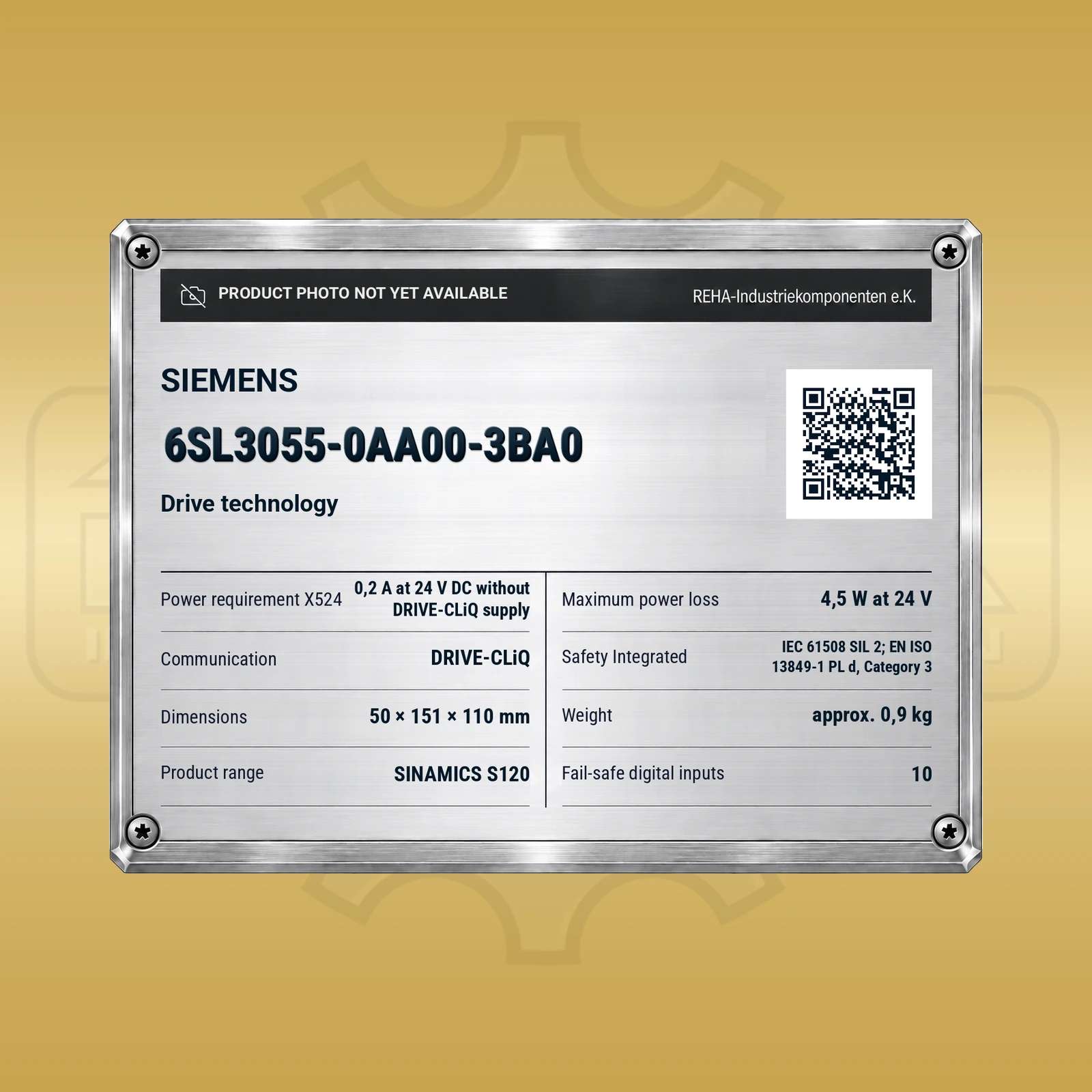 Siemens 6SL3055-0AA00-3BA0