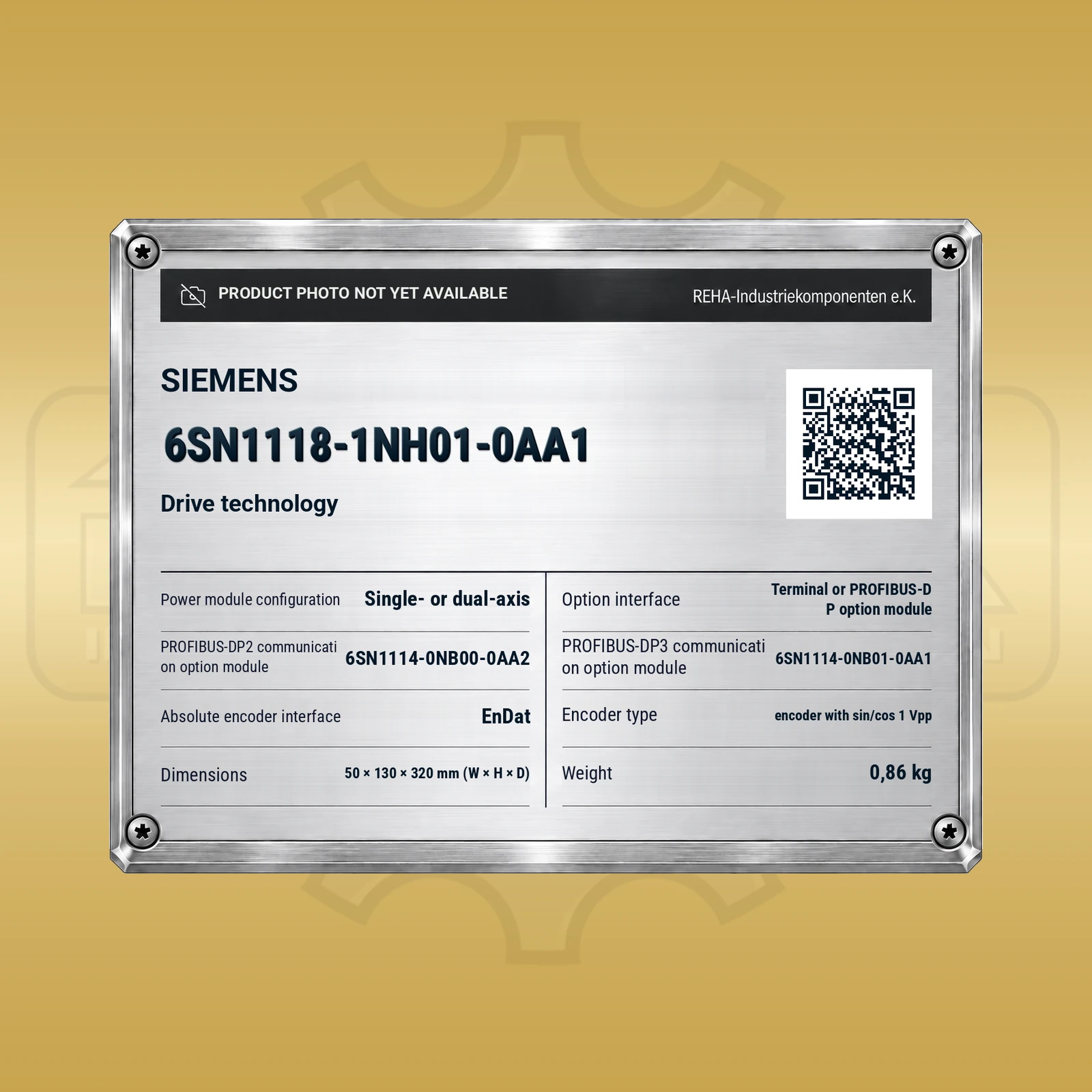Siemens 6SN1118-1NH01-0AA1