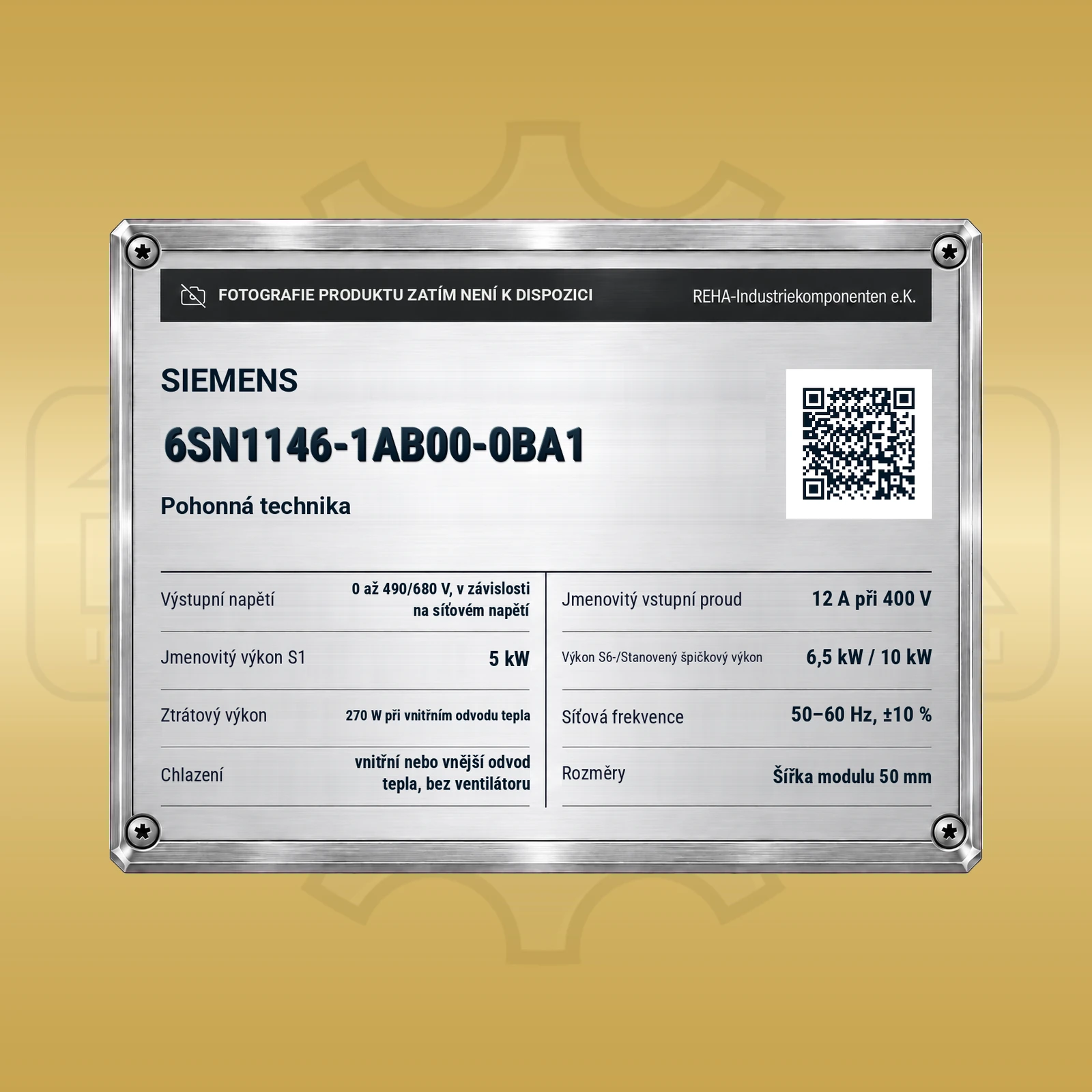 Siemens 6SN1146-1AB00-0BA1