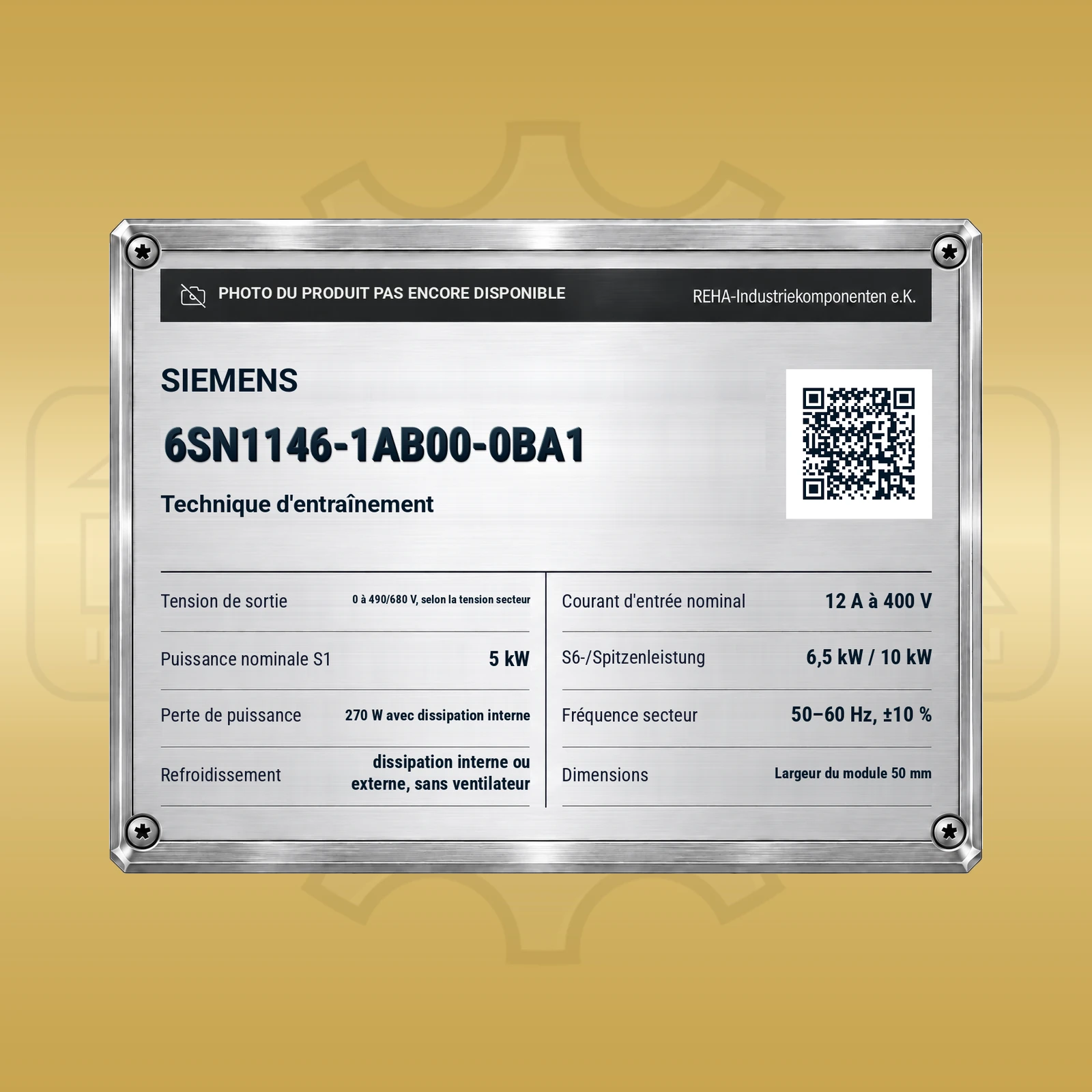 Siemens 6SN1146-1AB00-0BA1