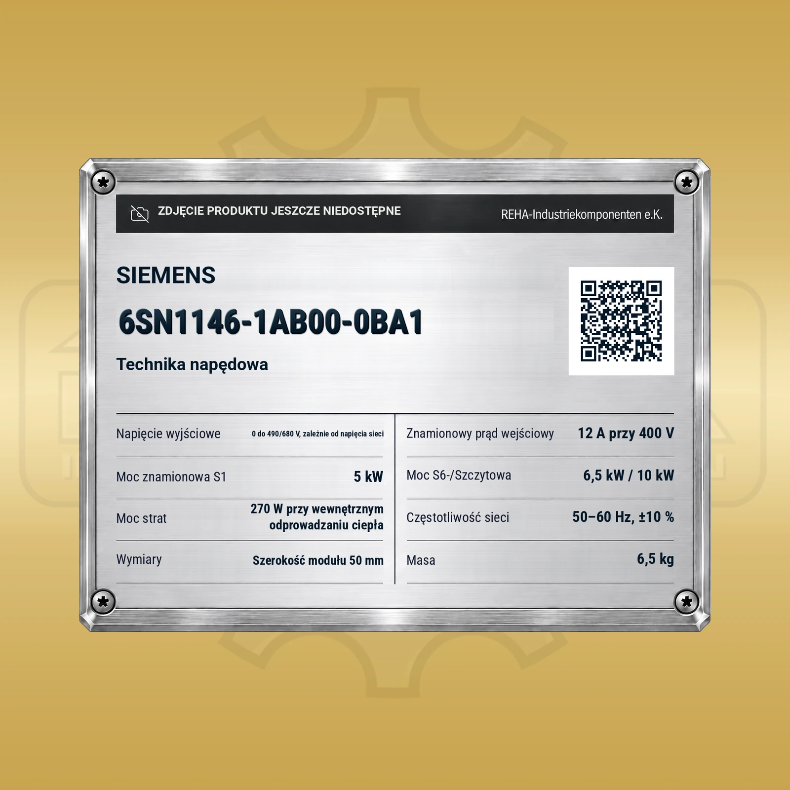 Siemens 6SN1146-1AB00-0BA1