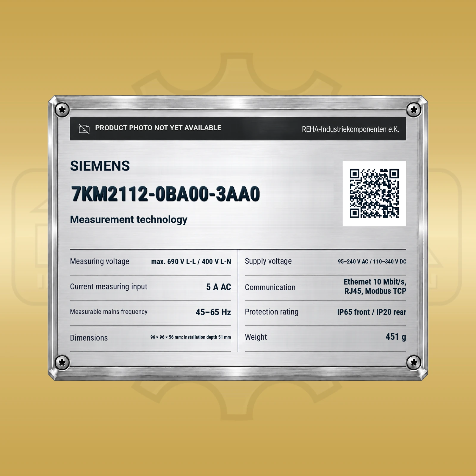 Siemens 7KM2112-0BA00-3AA0